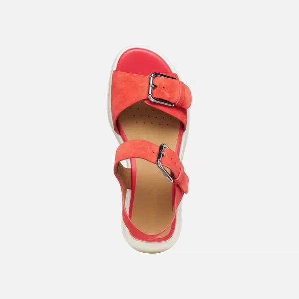  Damensandalen GEOX SPHERICA ECUB-3 S G012855 ROT 
