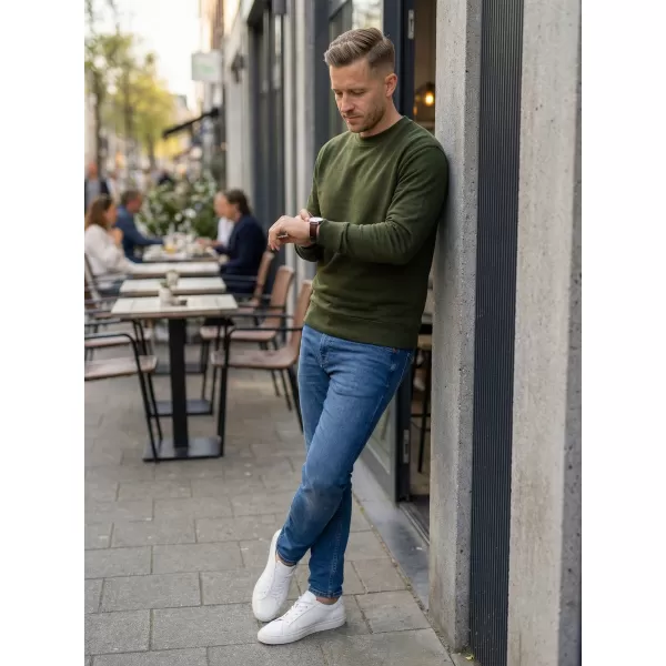  Sweatshirt ALTISPORT NoPrint NP/ALU624 MILITÄR 