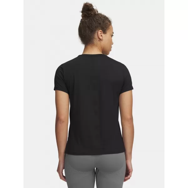  Damen-T-Shirt UNDER ARMOUR UA VANISH SS 6010870-008 SCHWARZ 