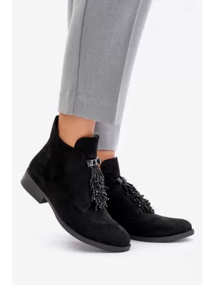 Damenschuhe S.BARSKI HY42-715 SCHWARZ