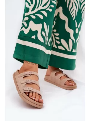 Damenhausschuhe BOTO ULIRI 36079 KHAKI