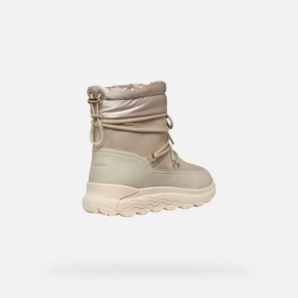  Damen-Stiefeletten GEOX SPHERICA 4X4 ABX G004652 BEIGE 