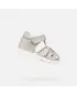 Erste Schritte für Mädchen GEOX SANDAL MACCHIA B654WA0MAEWC0262 GRAU