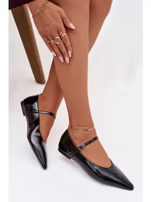 Ballerinas für Damen BOTO JARELLE 40675 SCHWARZ