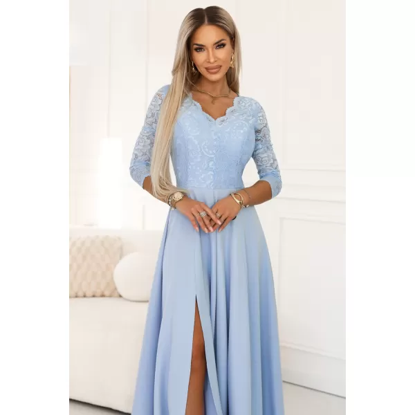  Kleid NUMOCO AMBER 309-15 HELLBLAU 