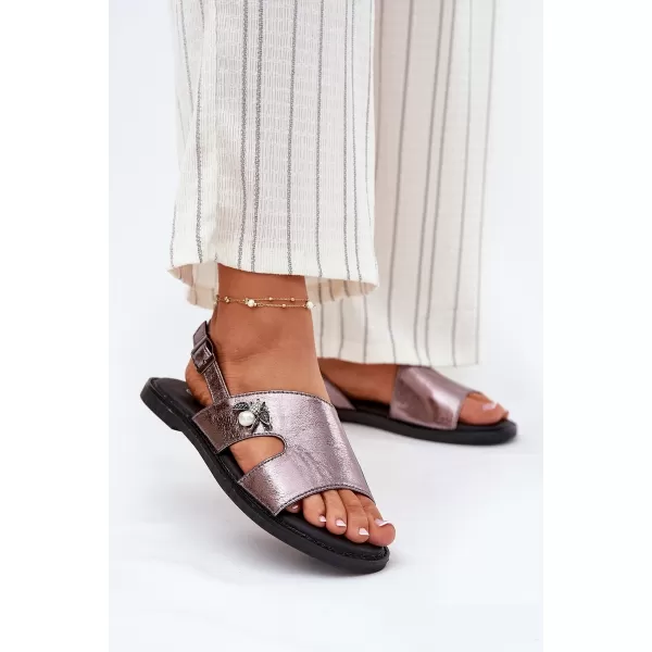  Damensandalen VINCEZA 17378 SILBER 