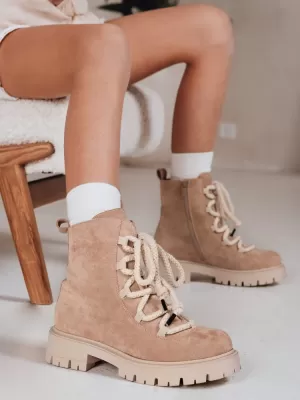 Damenschuhe DSTREET ZY1263 BEIGE