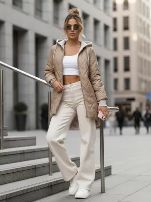 Damenjacke DSTREET TY5612 KARAMELL