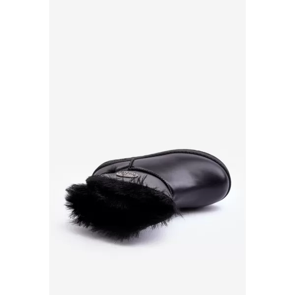  Kinder-Schneestiefel BIG STAR MM374082 SCHWARZ Big Star Shoes 