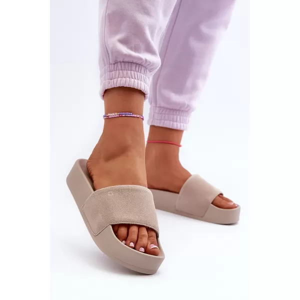  Damenschuhe BIG STAR NN274A671 BEIGE Big Star Shoes 