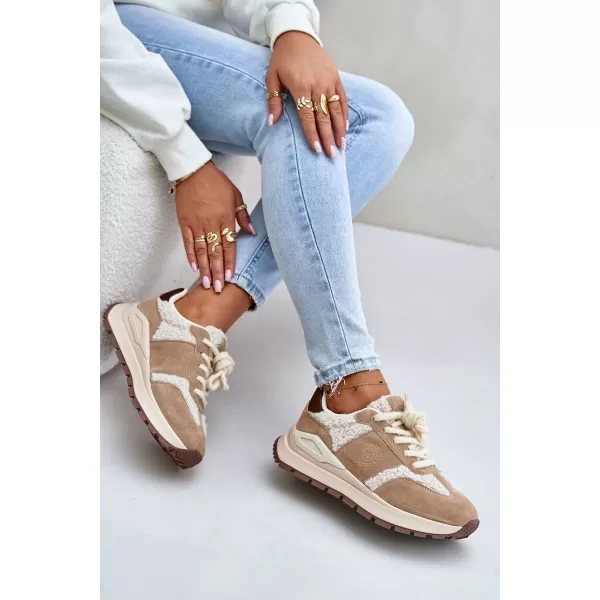  Damenschuhe BIG STAR OO274A317 BEIGE Big Star Shoes 