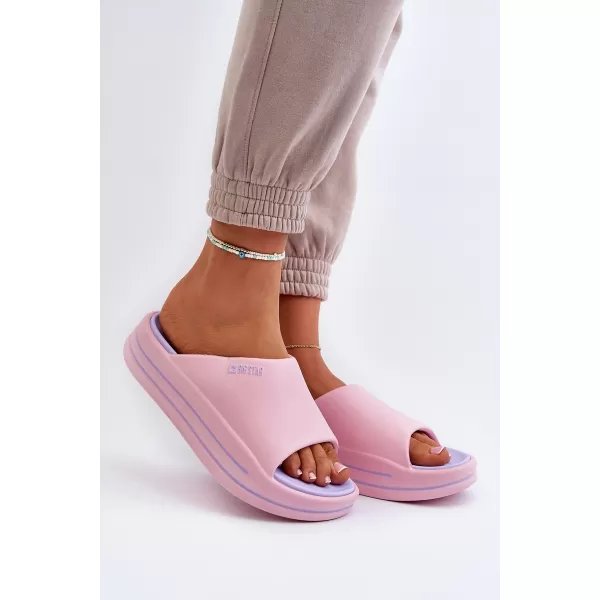  Damenhausschuhe BIG STAR NN274A035 ROSA Big Star Shoes 
