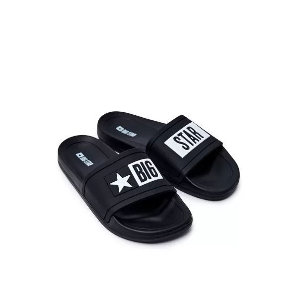  Herrenhausschuhe BIG STAR DD174699 SCHWARZ Big Star Shoes 