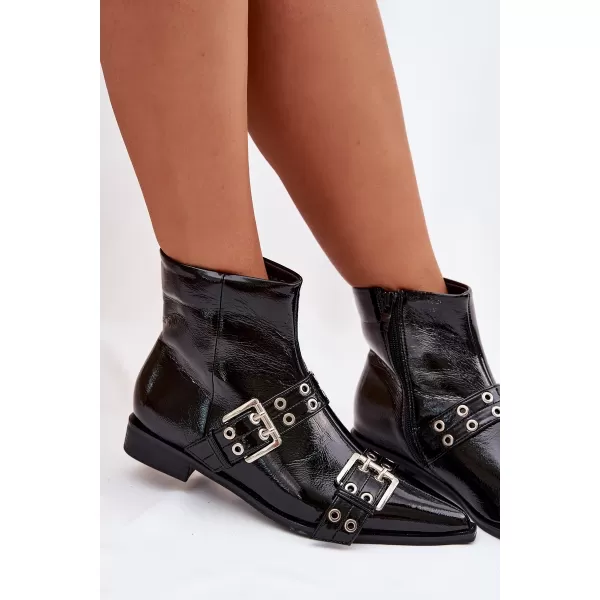  Damenschuhe mit Absatz BOTO HAMIRA 42065 SCHWARZ 
