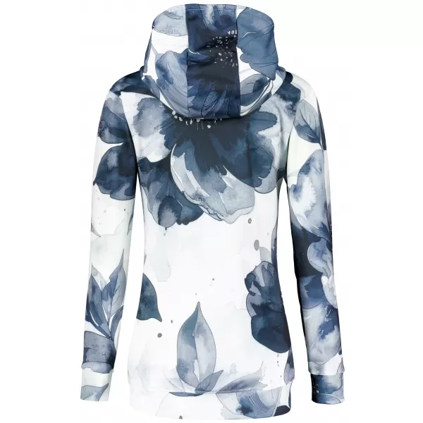  Hochwertiges Damen-Sweatshirt mit Reißverschluss ALTISPORT VOJ/ALW127MI02 SCHWARZ UND WEIß 
