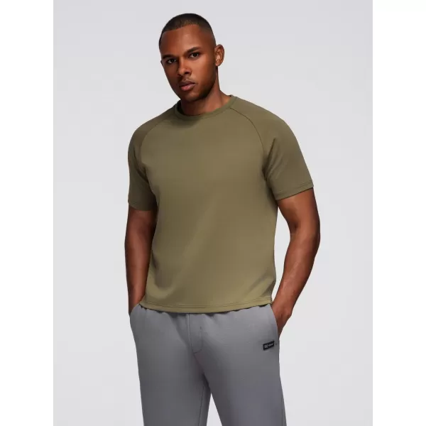  Herren-T-Shirt OMBRE OM-TSCT-0240 OLIVE 