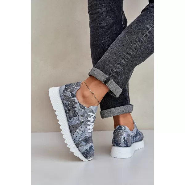  Damenschuhe D&A LR51-635 BLAU 