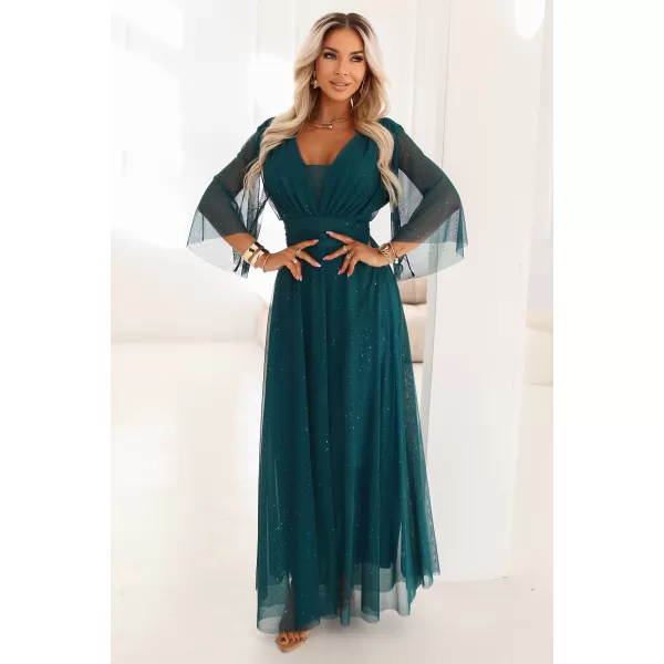  Kleid NUMOCO 654-1 FLASCHENGRÜN 