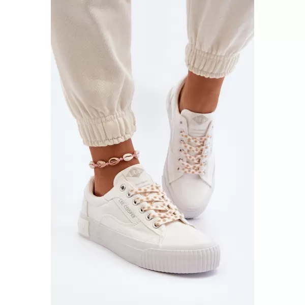  Damen-Sneaker LEE COOPER LCW-24-31-2170 WEIß 