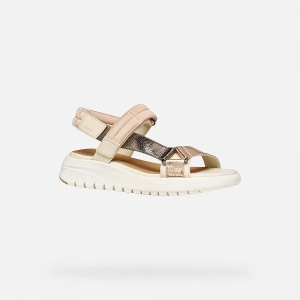  Damensandalen GEOX FLEXTRIDE S G013069 BEIGE 