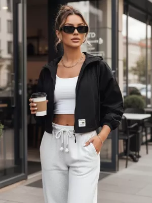 Damenjacke DSTREET TY4209 SCHWARZ