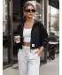 Damenjacke DSTREET TY4209 SCHWARZ