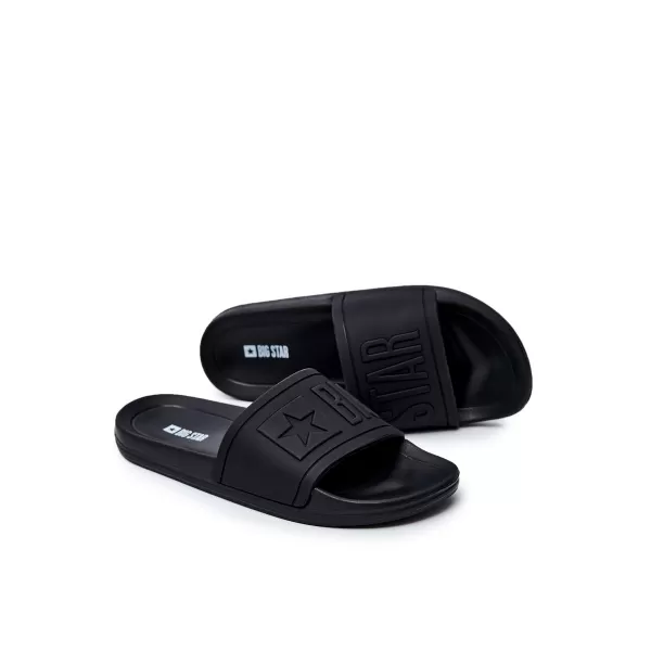  Herrenhausschuhe BIG STAR DD174690 SCHWARZ Big Star Shoes 