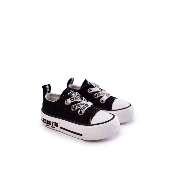  Kinder-Sneaker BIG STAR KK374049 SCHWARZ Big Star Shoes 