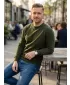 Sweatshirt ALTISPORT NoPrint NP/ALU624 MILITÄR