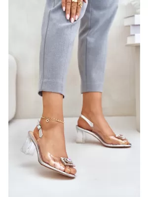 Damensandalen S.BARSKI MR42-031 SILBER