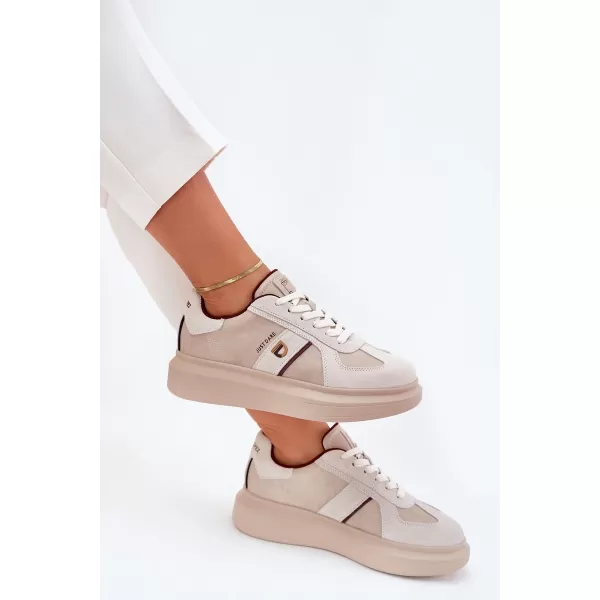  Damen-Sneaker LOPEZ JUST DARE SS2D4003 BEIGE Daniel Lopez Just Dare 