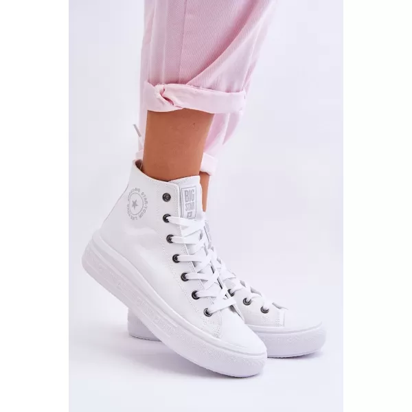  Damen-Sneaker BIG STAR LL274A183 WEISS Big Star Shoes 