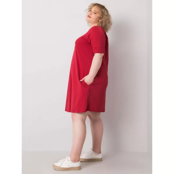  Kleid BASIC FEEL GOOD RV-SK-6639.02X BURGUND 
