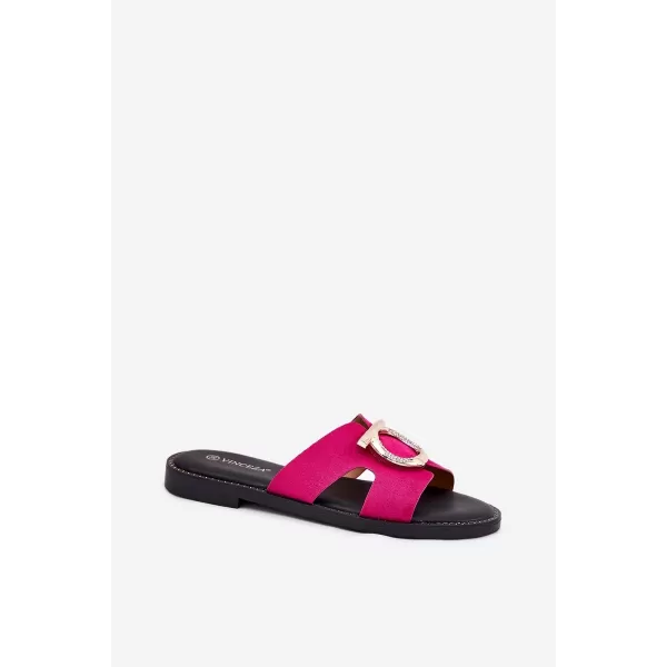  Damenhausschuhe VINCEZA 17381 FUCHSIE 