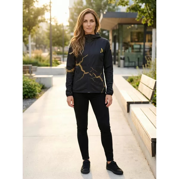  Premium-Softshelljacke für Damen ALTISPORT VOJ/ALW129JACK01 SCHWARZ 