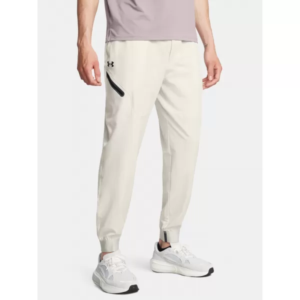  Herren-Jogginghose UNDER ARMOUR UNSTOPPABLE JOGGERS 1388823-110 WEIß 