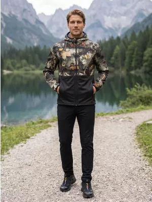 Premium-Softshelljacke für Herren ALTISPORT VOJ/ALM124JACK01 ZWEIG