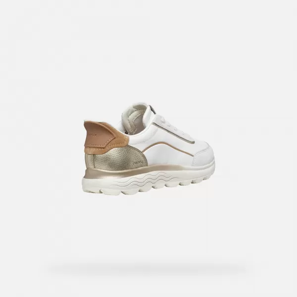  Damen-Sneaker GEOX SPHERICA PLUS FAST IN G012959 WEIß 