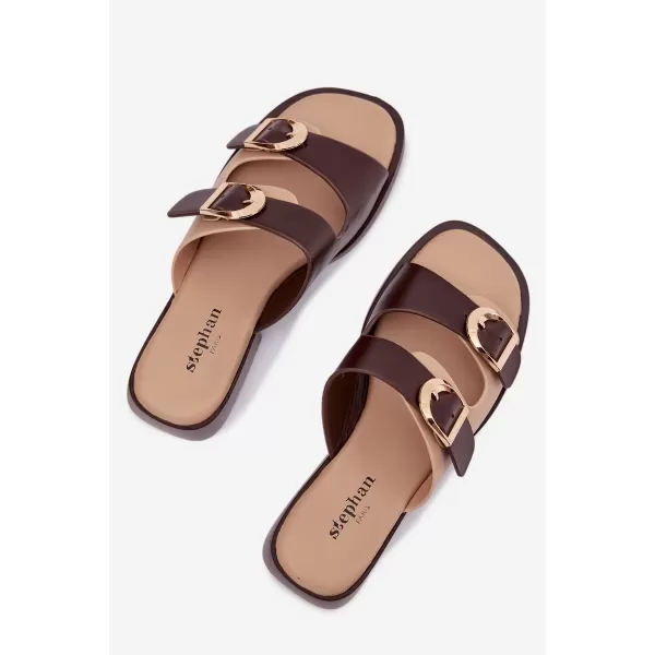  Damenhausschuhe BOTO DANELLE 41337 KAFFEE/BEIGE 