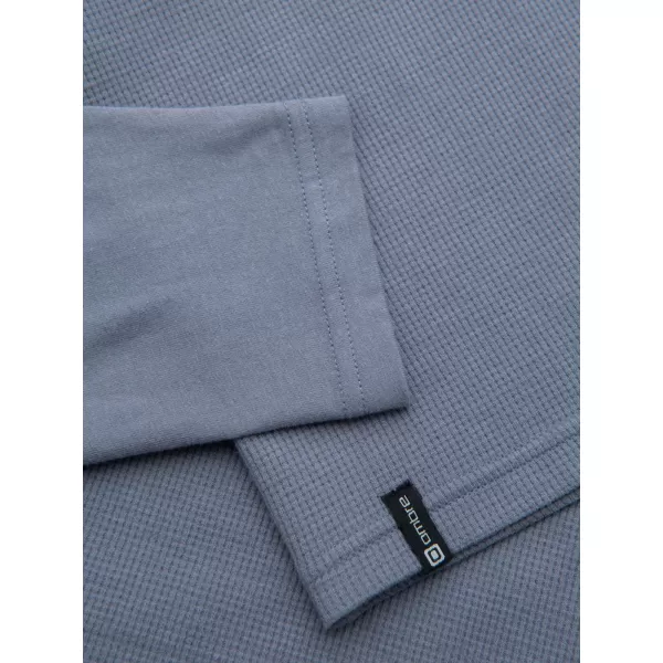  Herren-T-Shirt OMBRE OM-LSCL-0109 BLAUER DENIM 