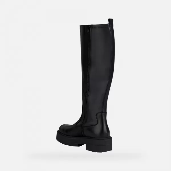  Damenstiefel GEOX SPHERICA EC7 G004247 SCHWARZ 