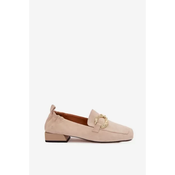  Damenmokassins D&A CR61-3115 BEIGE 