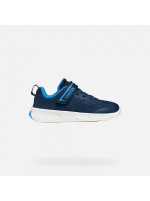 Turnschuhe für Jungen GEOX FOOT-RUN J65PDB06K9JCF44D BLAU