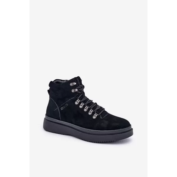  Herrenschuhe BIG STAR OO174187 SCHWARZ Big Star Shoes 