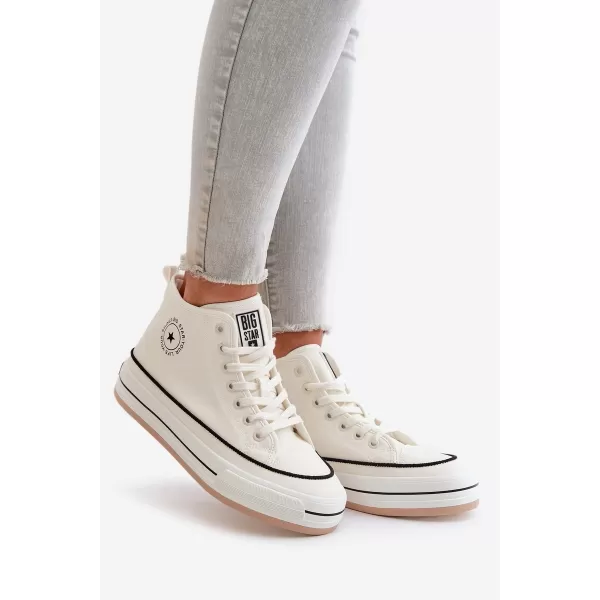  Damen-Sneaker BIG STAR OO274061 WEISS Big Star Shoes 