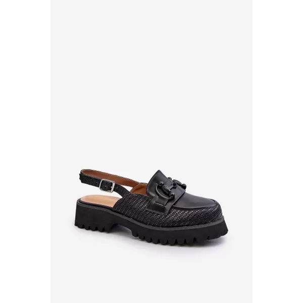  Damensandalen D&A MR38-656 SCHWARZ 