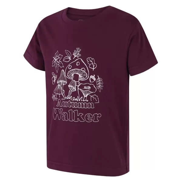  Kinder-T-Shirt HUSKY TEE MUSHROOM K LILA 