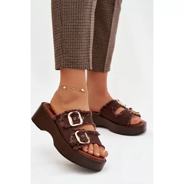  Damenhausschuhe BOTO RENELISSE 41325 BRAUN 
