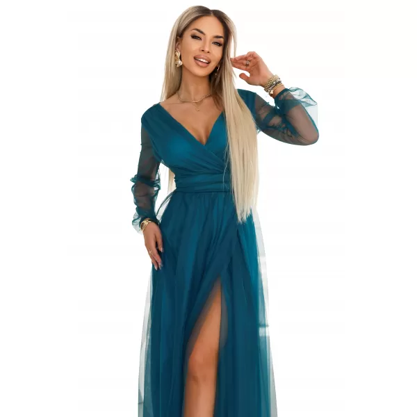  Kleid NUMOCO 664-2 FLASCHENGRÜN 