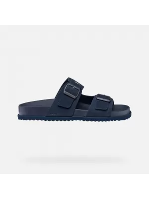 Herrenhausschuhe GEOX PARNAIBA G014432 DUNKELBLAU